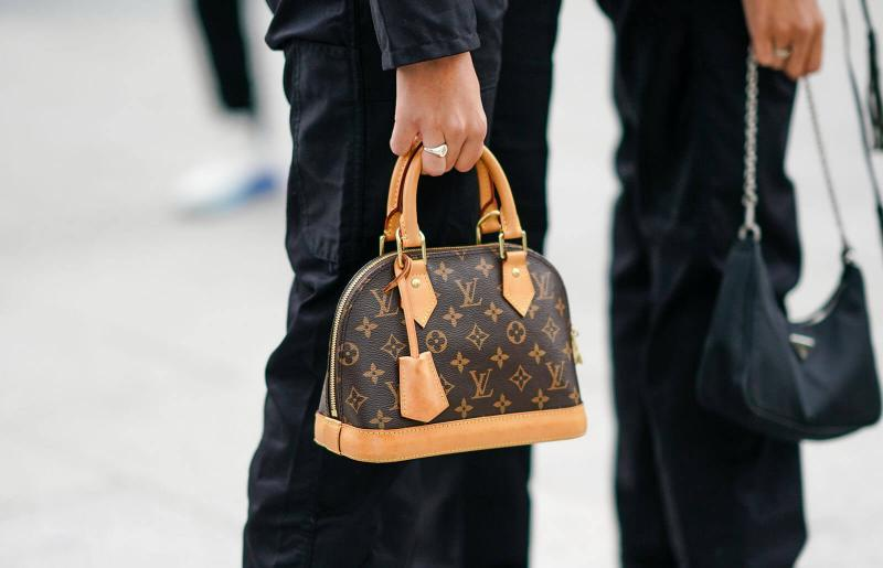 Woman with an Iconic Bag by Louis Vuitton