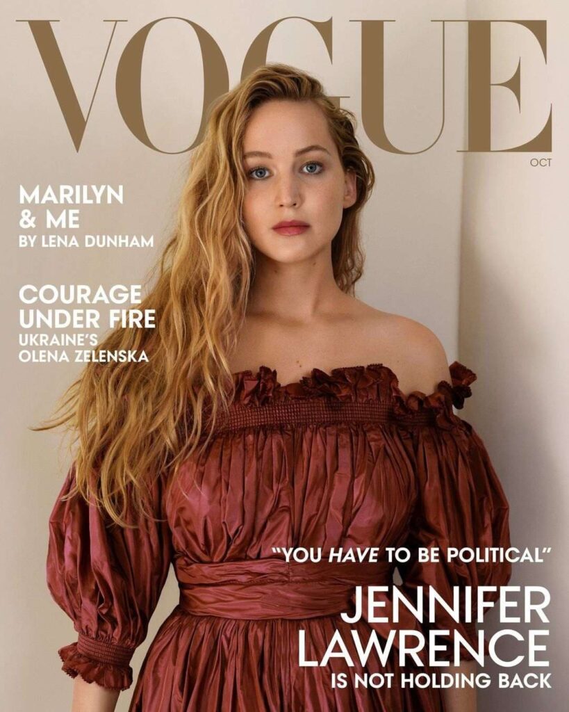 Jennifer Lawrence's Vogue Cover