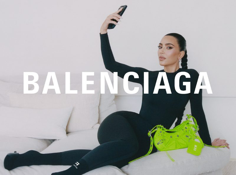Kim Kardashian in a Balenciaga ad